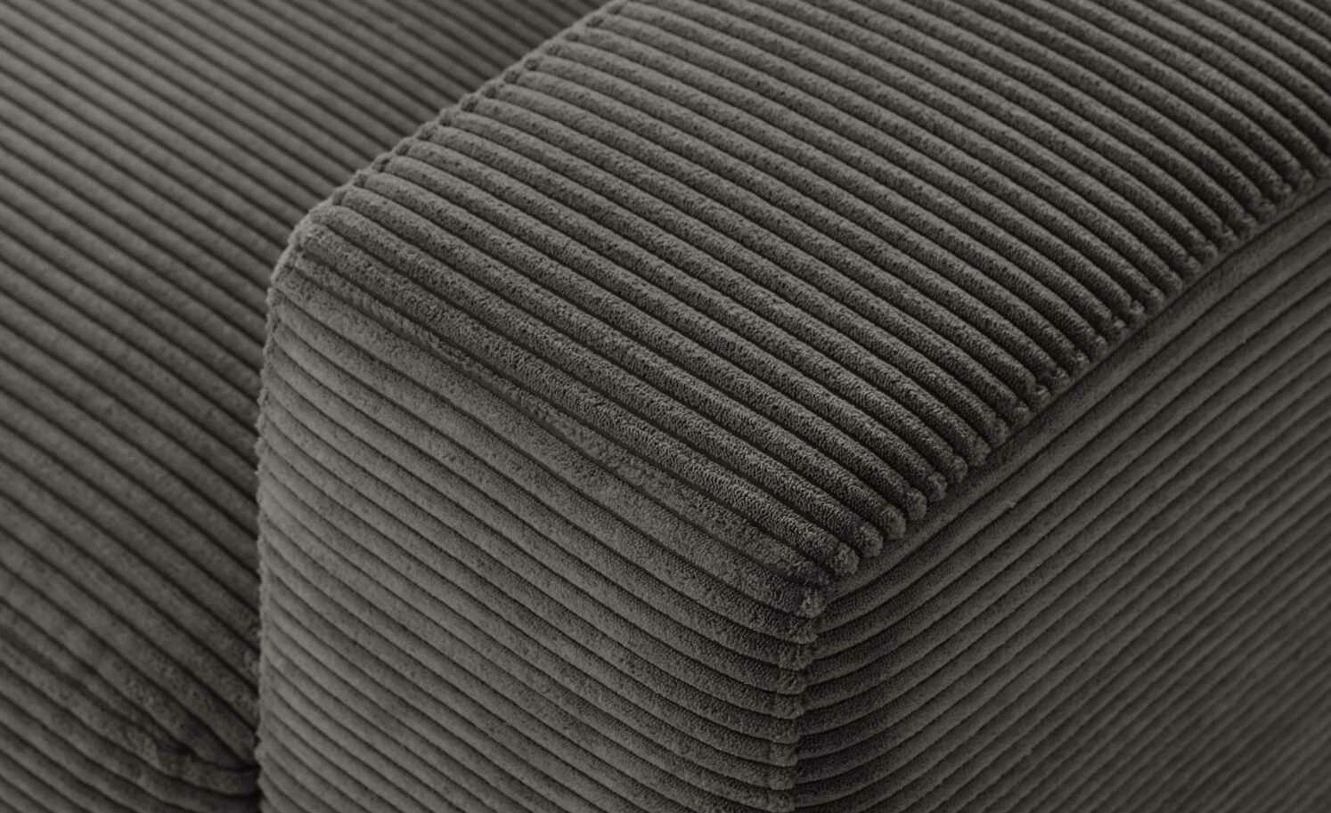 VIVA Megasessel aus Cord Sila | Dark Grey (Anthrazit) 7 VIVA Megasessel aus Cord Sila | Dark Grey (Anthrazit) – Bild 5