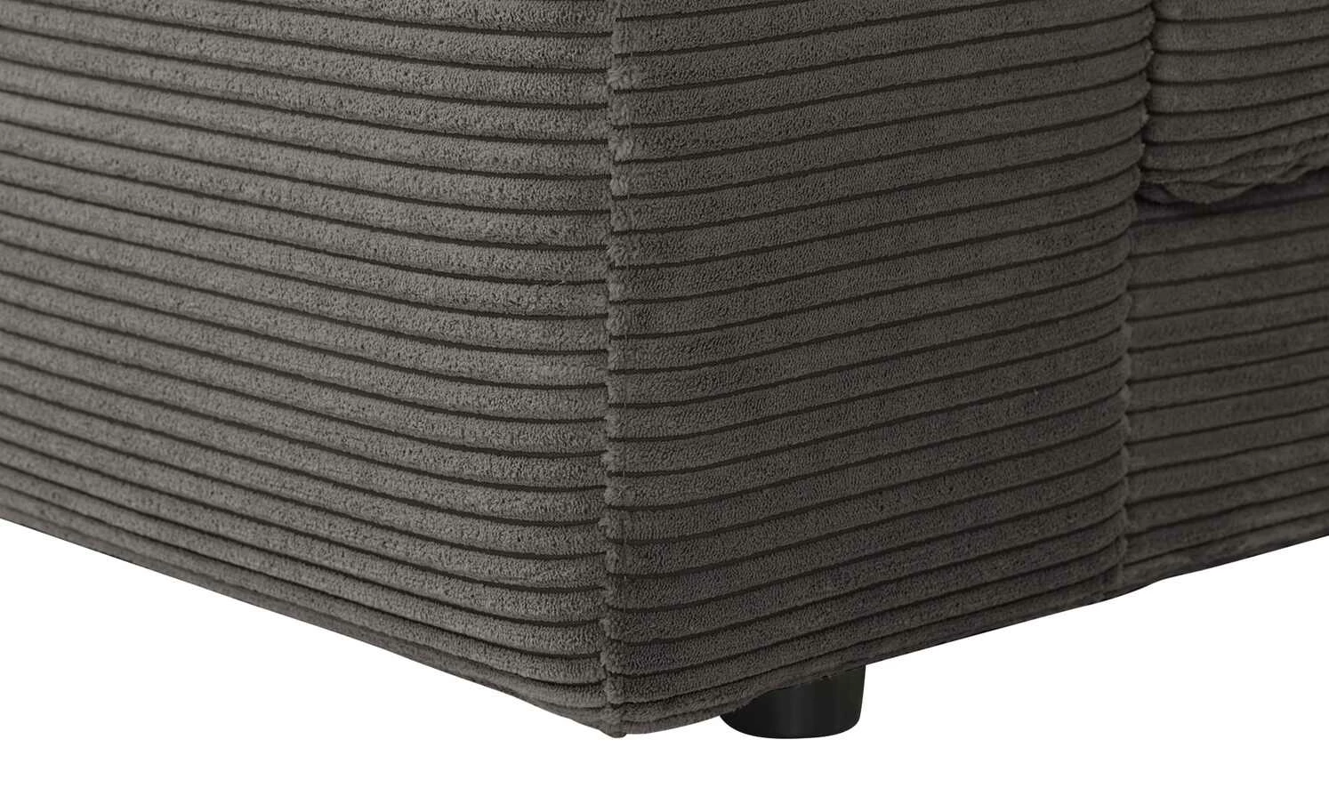 VIVA Megasessel aus Cord Sila | Dark Grey (Anthrazit) 8 VIVA Megasessel aus Cord Sila | Dark Grey (Anthrazit) – Bild 6