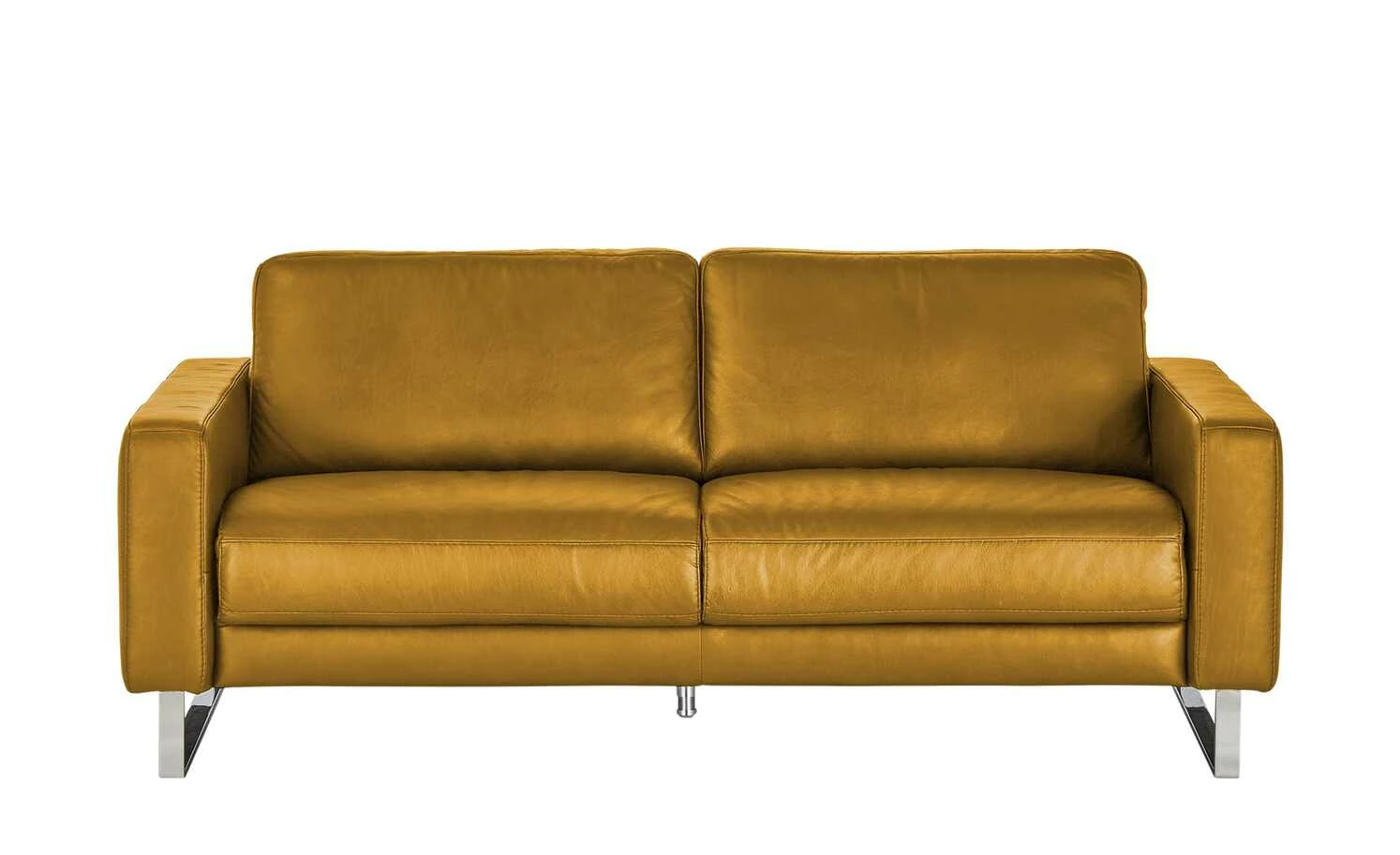 Ravensberger Werkstätten Ledersofa Domino | Kurkuma (Gelb) 181|cm 4 Ravensberger Werkstätten Ledersofa Domino | Kurkuma (Gelb) 181|cm – Bild 2