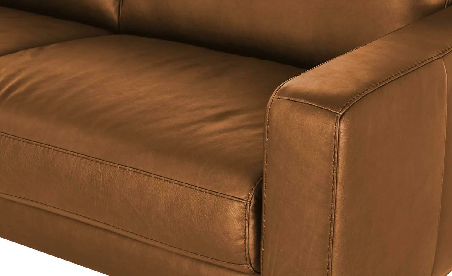 Ravensberger Werkstätten Ledersofa Domino | Cognac (Rot-Braun) 181|cm 8 Ravensberger Werkstätten Ledersofa Domino | Cognac (Rot-Braun) 181|cm – Bild 6