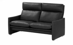 erpo just relax Ledersofa JR 290 Trento | Black (Schwarz) 2 -Sofas Verkaufsladen 28403004 8 202110262232