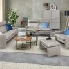 erpo just relax Ledersofa JR 290 Trento | Kiesel (Hellgrau) 2 -Sofas Verkaufsladen 28403006 4 202110262232