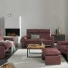 erpo just relax Ledersofa JR960 Bari | Bordeaux (Dunkelrot) 2 -Sofas Verkaufsladen 28403203 3 202109012233
