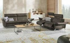 himolla Ledersofa 1926 | Dunkelbraun Grundfunktion