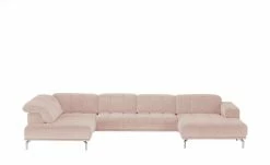 Lounge Collection Wohnlandschaft Sarina | Rose (Rosa) links Grundfunktion