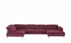 Lounge Collection Wohnlandschaft Sarina | Beere (Rot-Lila) links Grundfunktion
