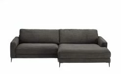 VIVA Cord-Sofa Dopa | Dark Grey (Grau) rechts