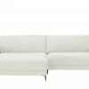 VIVA Cord-Sofa Dopa | Snow (Weiß) links