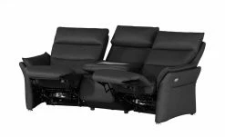 Wohnwert Trapezsofa aus Leder Corvina | Black (Schwarz) -Sofas Verkaufsladen 28404535 4 202110012237