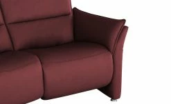 Wohnwert Trapezsofa aus Leder Corvina | Bordeaux (Rot) -Sofas Verkaufsladen 28404537 13 202110012237