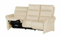 Wohnwert Trapezsofa aus Leder Corvina | Creme -Sofas Verkaufsladen 28404538 13 202110012237