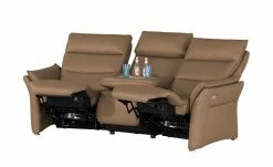 Wohnwert Trapezsofa aus Leder Corvina | Macciato (Braun) -Sofas Verkaufsladen 28404540 17 202110012237