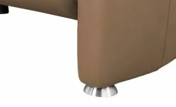 Wohnwert Trapezsofa aus Leder Corvina | Macciato (Braun) -Sofas Verkaufsladen 28404540 4 202110012237