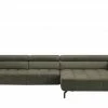 meinSofa Ecksofa Message | Olive (Dunkelgrün) rechts Grundfunktion