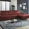 meinSofa Ecksofa Bela | Barolo (Dunkelrot) rechts Erweiterte Funktion -Sofas Verkaufsladen 28405879 11 202201122234