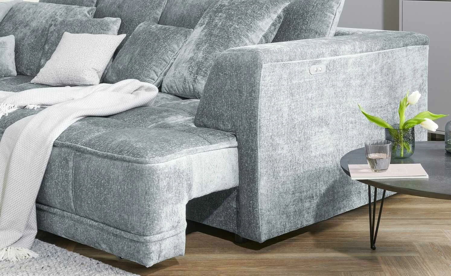 switch Ecksofa Tiga | Blau-Grau links Erweiterte Funktion 4 switch Ecksofa Tiga | Blau-Grau links Erweiterte Funktion – Bild 2