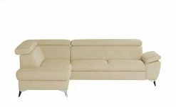 uno Ecksofa Apollo | Beige links Grundfunktion