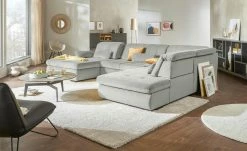 Lounge Collection Wohnlandschaft Spencer | Silver (Hellgrau) rechts Grundfunktion