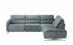 Musterring Ecksofa MR260 | Steel (Blau-Grau) rechts Grundfunktion