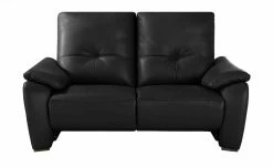 Wohnwert Ledersofa Halina | Schwarz