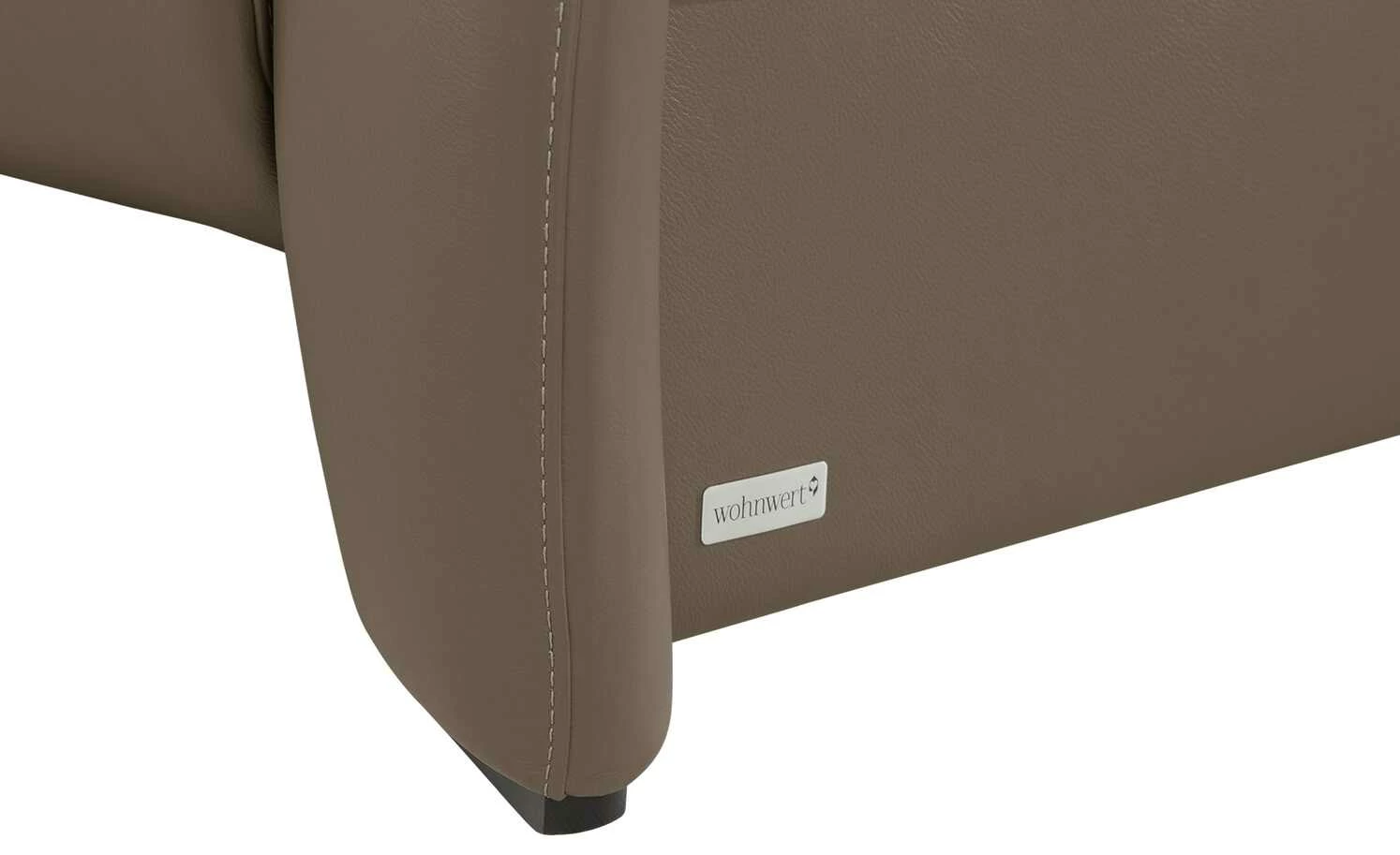 Wohnwert Ledersofa Halina | Hellbraun 8 Wohnwert Ledersofa Halina | Hellbraun – Bild 6