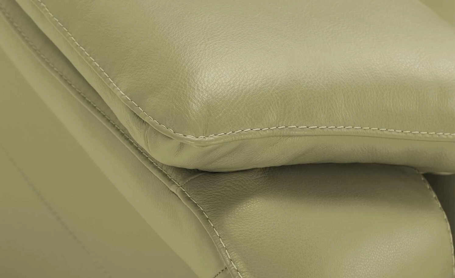 Wohnwert Ledersofa Halina | Hellgrün ohne 11 Wohnwert Ledersofa Halina | Hellgrün ohne – Bild 9