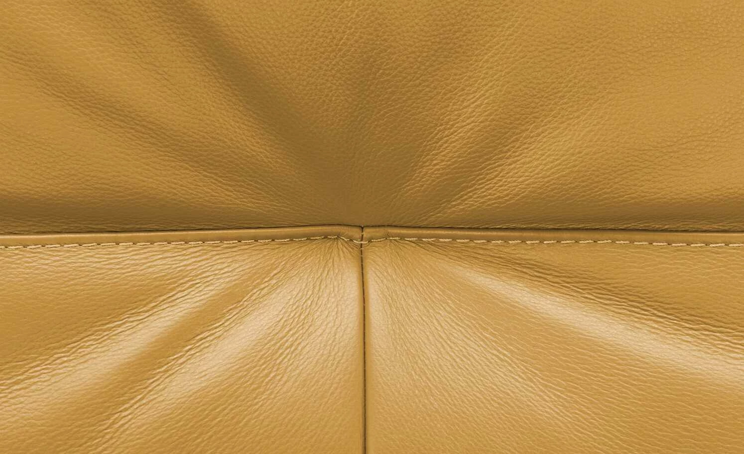 Wohnwert Ledersofa Halina | Gelb ohne 7 Wohnwert Ledersofa Halina | Gelb ohne – Bild 5
