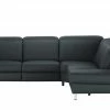meinSofa Ecksofa Leon | Nightblue (Dunkelblau) rechts ohne