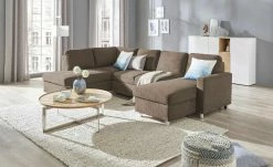 switch Wohnlandschaft Milana | Braun links ohne