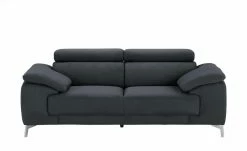 Einzelsofa Rebana | Caviar (Schwarz-Blau)