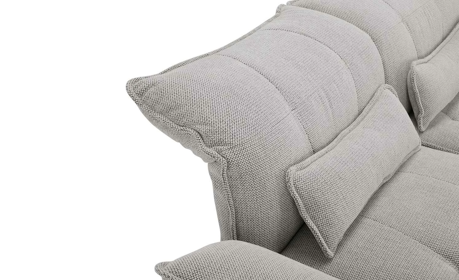 bobb Wohnlandschaft Jeaneva | Grau links 4 bobb Wohnlandschaft Jeaneva | Grau links – Bild 2