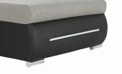 Ecksofa mit Beleuchtung Emma | Schwarz/Hellgrau rechts -Sofas Verkaufsladen 28407852 14 202209170030