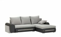 Ecksofa mit Beleuchtung Emma | Schwarz/Hellgrau rechts -Sofas Verkaufsladen 28407852 5 202209170030