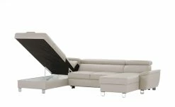 uno Wohnlandschaft Avola | Platin (Hellgrau) links Erweiterte Funktion -Sofas Verkaufsladen 28408435 13 202201112238