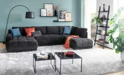 bobb Wohnlandschaft Kerrin | Schwarz rechts