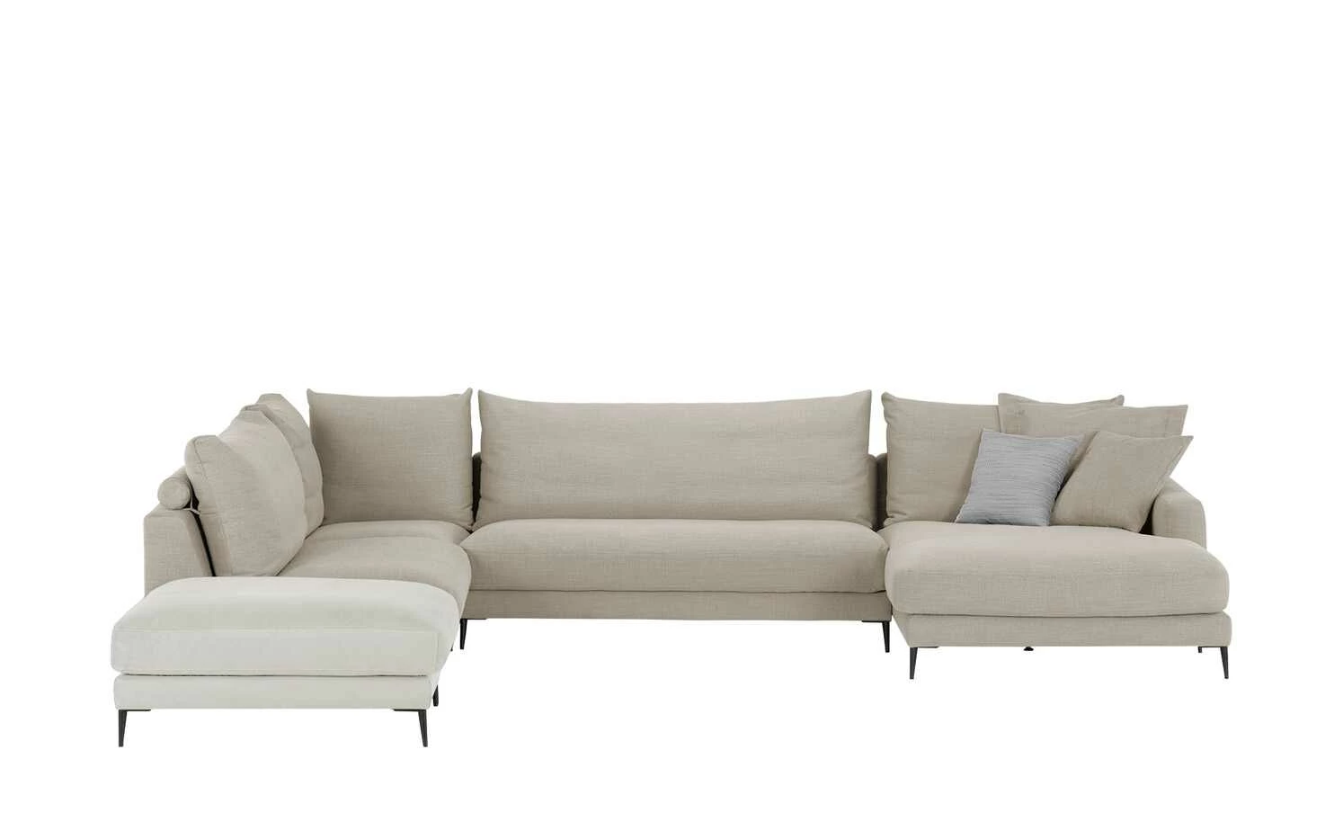 Max Schelling Longchair Horizont | Silver (Hellgrau) rechts 6 Max Schelling Longchair Horizont | Silver (Hellgrau) rechts – Bild 4