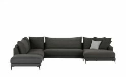 Max Schelling Wohnlandschaft Horizont | Black (Schwarz-Grau) links -Sofas Verkaufsladen 28408726 2 202208181240