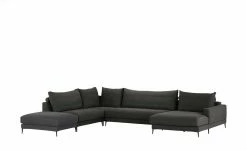 Max Schelling Wohnlandschaft Horizont | Black (Schwarz-Grau) links -Sofas Verkaufsladen 28408726 3 202208181240
