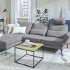 Ecksofa mit Funktion Twister | links Grau -Sofas Verkaufsladen 28408801 5 202203291236