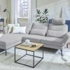 Ecksofa mit Funktion Twister | links Hellgrau -Sofas Verkaufsladen 28408802 10 202203291236