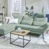 Ecksofa mit Funktion Twister | links Mint (Grün) -Sofas Verkaufsladen 28408803 1 202203291236