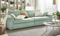 Big Sofa Milada | Mint (Grün-Grau)