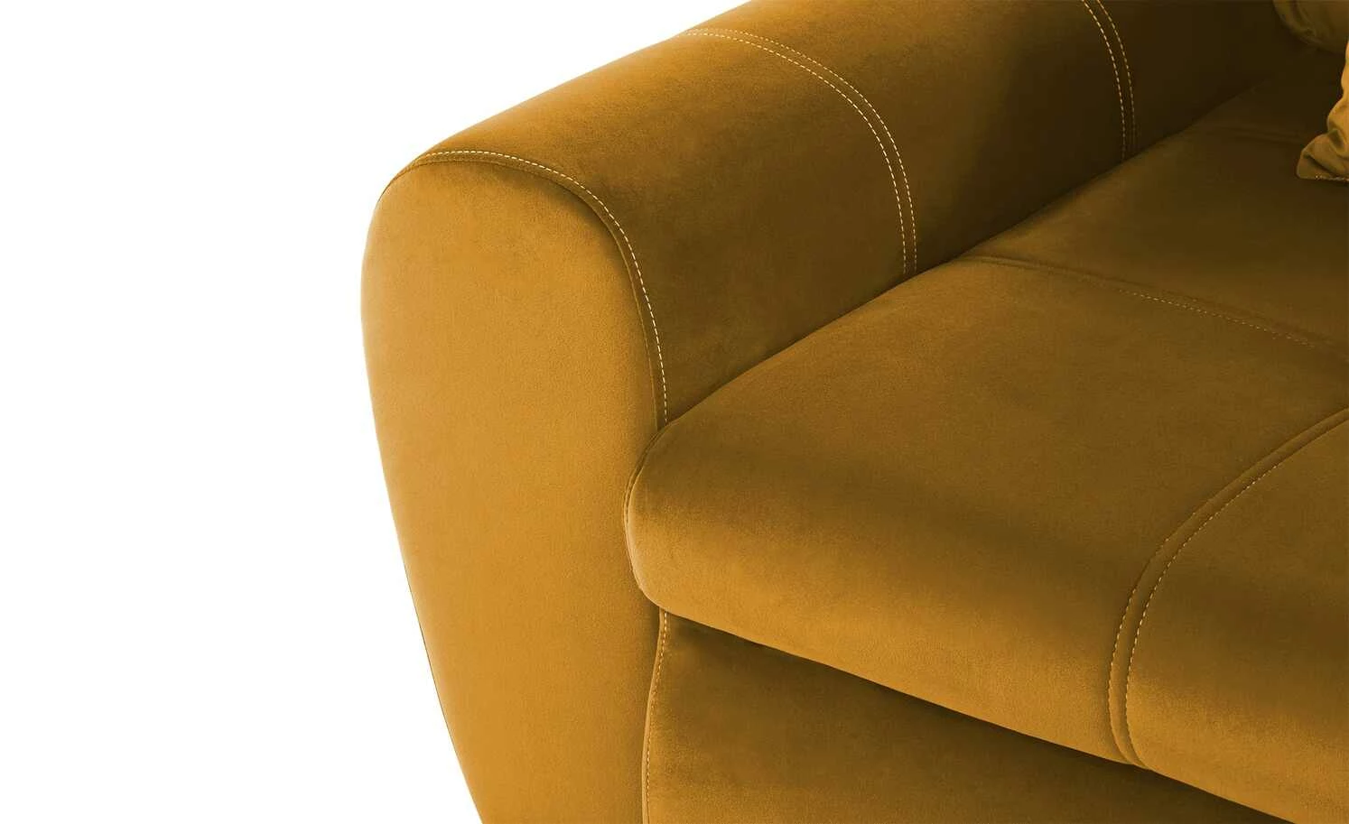 Big Sofa Milada | Gold (Orange-Gold) 9 Big Sofa Milada | Gold (Orange-Gold) – Bild 7