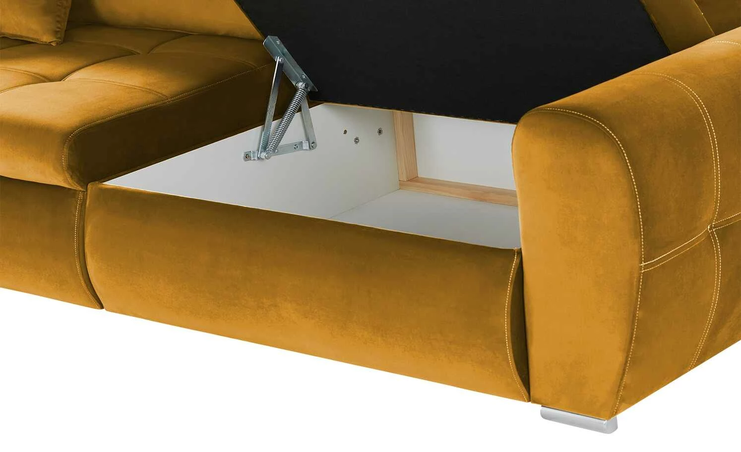 Big Sofa Milada | Gold (Orange-Gold) 11 Big Sofa Milada | Gold (Orange-Gold) – Bild 9