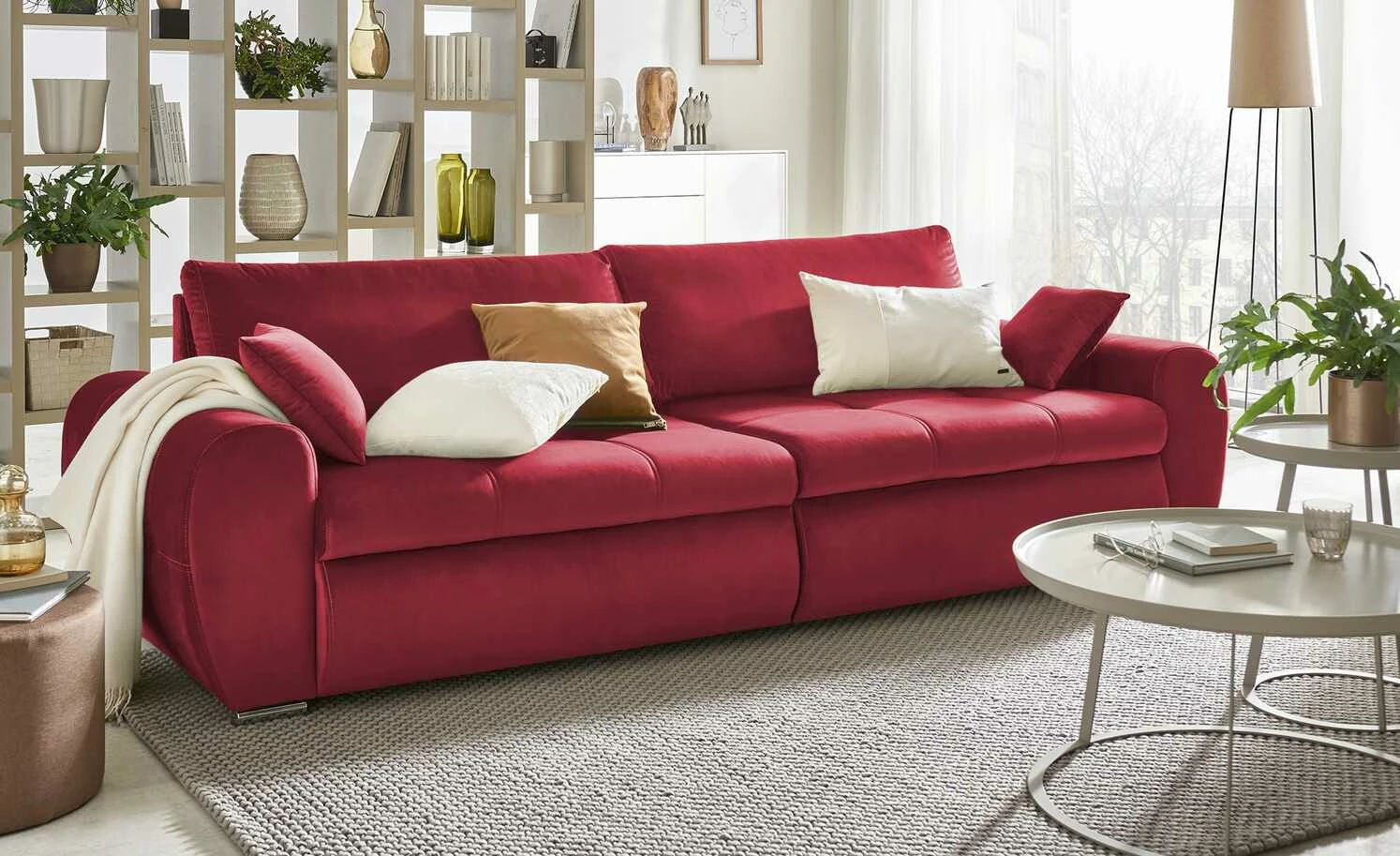Big Sofa Milada | Rot 3 Big Sofa Milada | Rot