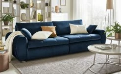 Big Sofa Milada | Blau (Dunkelblau)