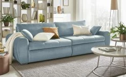 Big Sofa Milada | Eisblau (Blau-Grau)