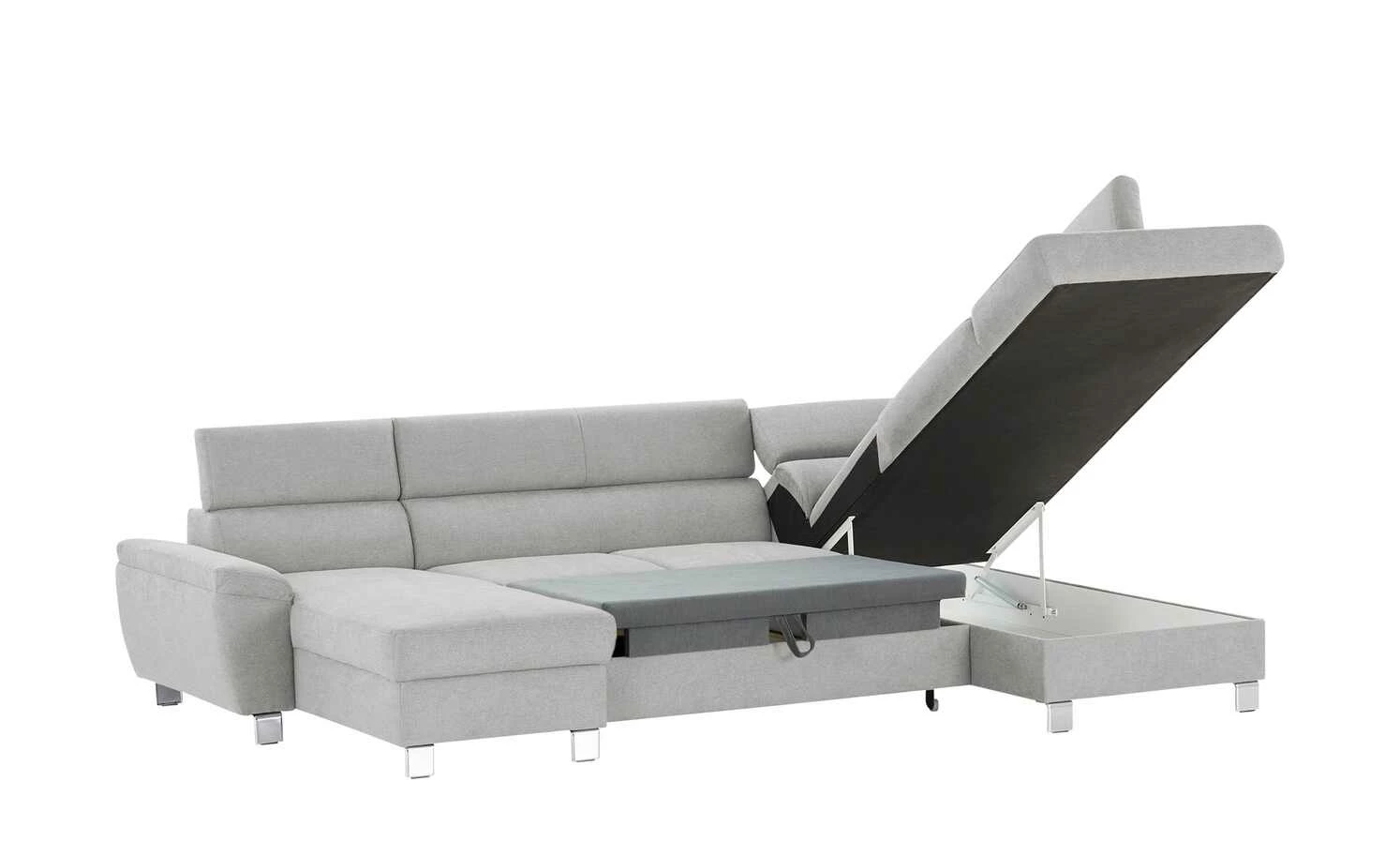 uno Wohnlandschaft Avola | Hellgrau rechts 8 uno Wohnlandschaft Avola | Hellgrau rechts – Bild 6