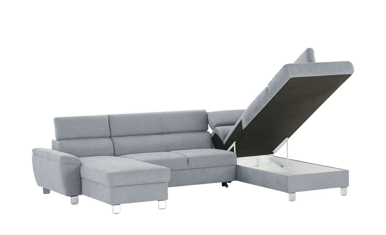 uno Wohnlandschaft Avola | Taubenblau (Grau) rechts 16 uno Wohnlandschaft Avola | Taubenblau (Grau) rechts – Bild 14