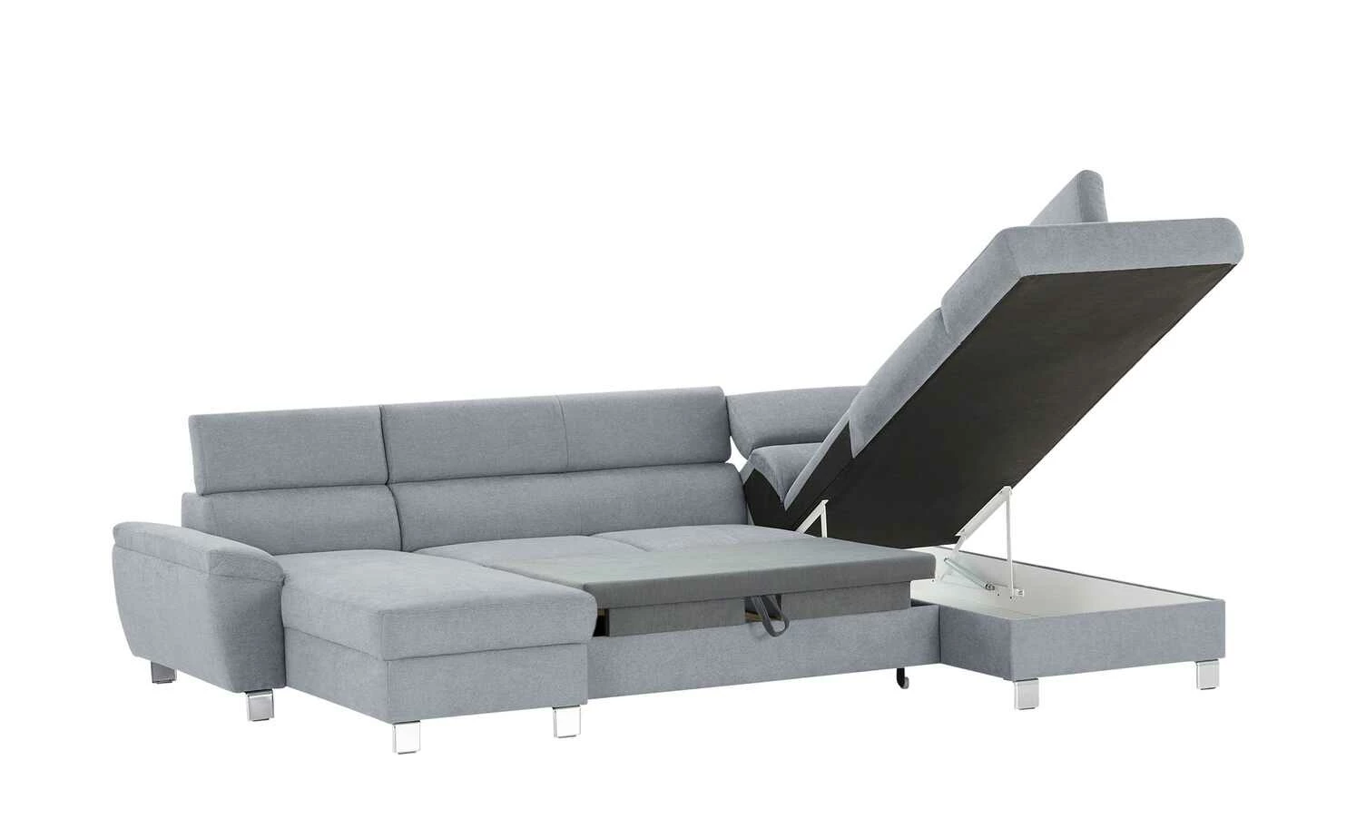 uno Wohnlandschaft Avola | Taubenblau (Grau) rechts 18 uno Wohnlandschaft Avola | Taubenblau (Grau) rechts – Bild 16